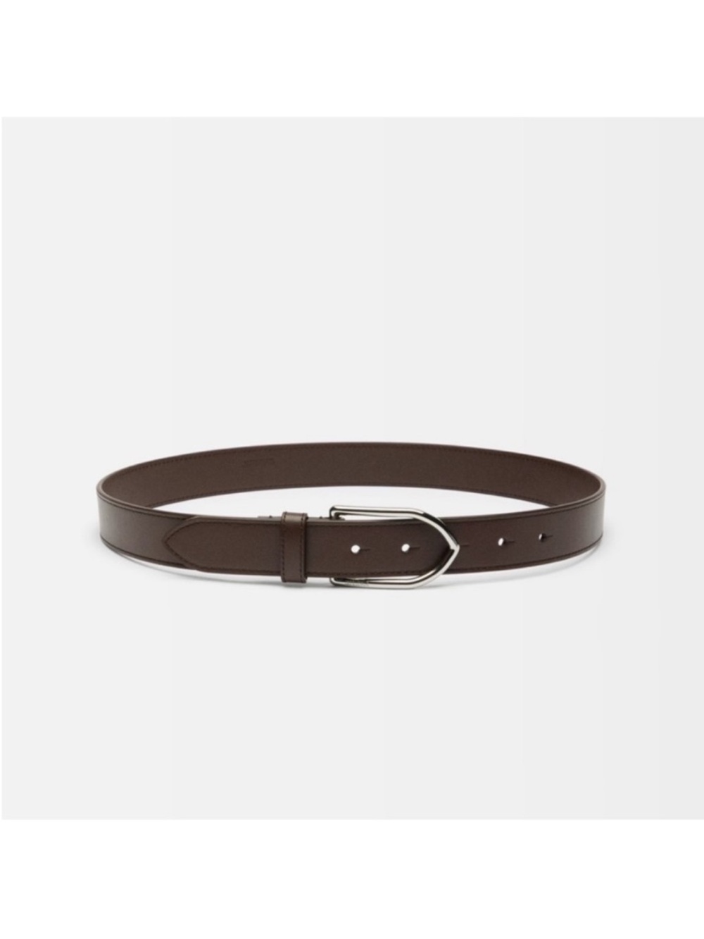 Jacquemus Bambino Buckle Belt Brown